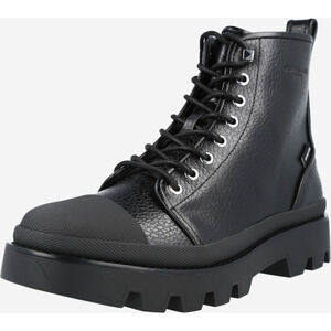MICHAEL KORS COLIN CAP TOE LACE-UP ANKLE Men BOOTS SHOES MK BLACK Size 9.5 M
